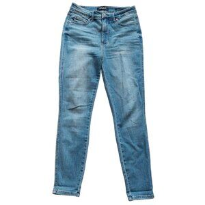 Judy Blue Womens Skinny Fit Jeans Size 7/28 Light Wash Denim